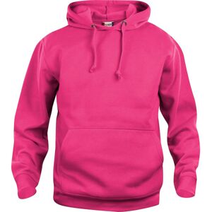 Clique Basic Hoodie - Cerise Unisex - Mellemvægt Hoodie Clique Basic Hoodie - Cerise Unisex - Mellemvægt Hoodie