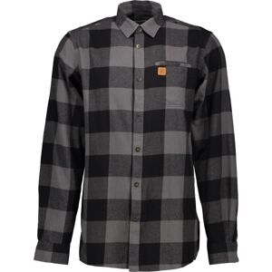 Westborn Skovmandsskjorte, Mørkegrå/sort, Str. L L Dark Grey/Black Unisex 100% Cotton Westborn Skovmandsskjorte, Mørkegrå/sort, Str. L L Dark Grey/Black Unisex 100% Cotton