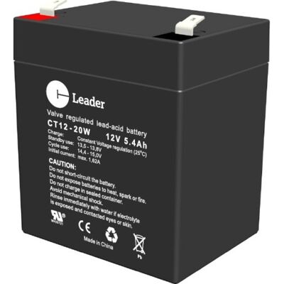 Bly Akkumulator 12v 5,4 Ah, Ct12-20w, T2 Terminal Bly Akkumulator 12v 5,4 Ah, Ct12-20w, T2 Terminal