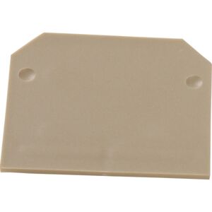 Weidmüller Ap Sak Endeplade, Beige, 2,5 Mm²