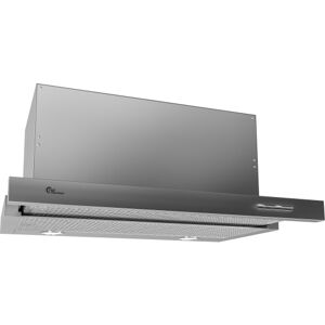 Thermex Emhætte Slim S4 Plus 600 Mm, Led A-Klasse, Rf Front  Hvid/krom