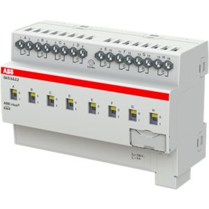 ABB Knx Sa/s8.6.2.2 Kontaktaktuator, Man. Betjening, Ac1 6a, Ac3 6a