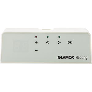 Glamox H40/h60 Dt Termostat, 230/400v  Hvid