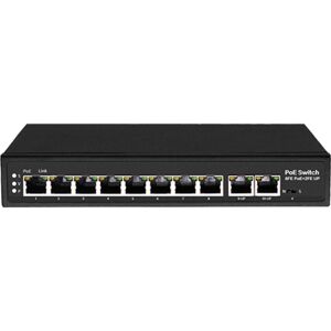 Lan-com Desktop Poe Switch 8x10/100 Poe Port 1