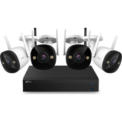 SecPro Imou Trådløst Videosæt Med 4 Kameraer M. Optager M/1tb Harddisk SecPro Imou Trådløst Videosæt Med 4 Kameraer M. Optager M/1tb Harddisk