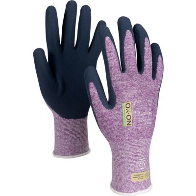 Ox-On Recycle Basic 16002 Arbejdshandsker, Lilla/navy, 8 8 Lilla/Navy Latex/Polyester/Elastan Ox-On Recycle Basic 16002 Arbejdshandsker, Lilla/navy, 8 8 Lilla/Navy Latex/Polyester/Elastan