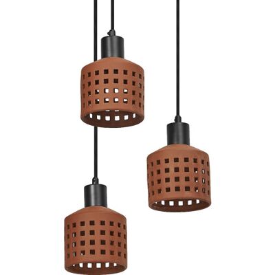 Osram Decor Clay Window Klyngependel 145x145x203 mm beige,brown clay,steel Osram Decor Clay Window Klyngependel 145x145x203 mm beige,brown clay,steel