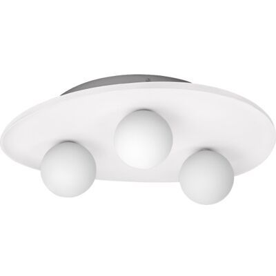 Osram Decor Nest Loftlampe, Hvid 500 mm x 385 mm x 155 mm white metal, gypsum, glass, textile Osram Decor Nest Loftlampe, Hvid 500 mm x 385 mm x 155 mm white metal, gypsum, glass, textile
