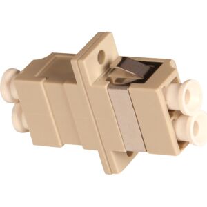 Lan-com Fibermellemled Lc Om1/2 Duplex Mm Beige Sc Footprint