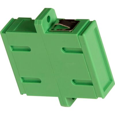Lan-com Fibermellemled Sc Os2 Duplex Sm Apc Grøn Zirkonia Ferrule Lan-com Fibermellemled Sc Os2 Duplex Sm Apc Grøn Zirkonia Ferrule