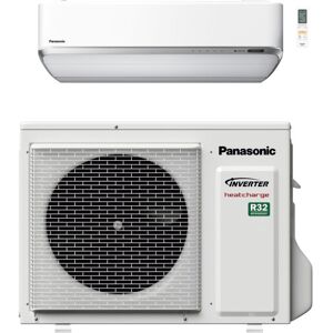 Panasonic Varmepumpe Komplet Luft/luft Vz12ske, 9,2 Kw, 170-230 M²  Hvid