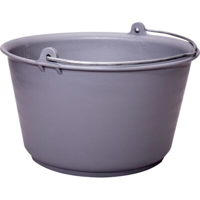 Sydvesta Panther Spand, Bred/grå, 14 L 14L gray plastic Sydvesta Panther Spand, Bred/grå, 14 L 14L gray plastic
