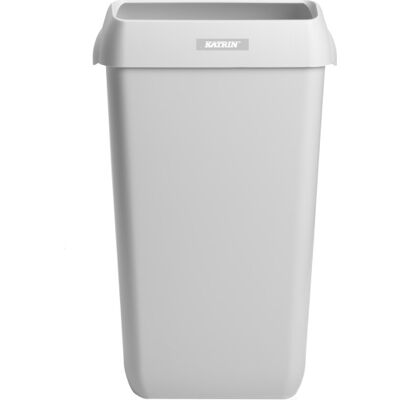 Katrin Affaldsspand 91899 I Plast, Med Vægbeslag, Hvid, 25 L H55 x B33 x D23 cm. Hvid - 91899 Katrin Affaldsspand 91899 I Plast, Med Vægbeslag, Hvid, 25 L H55 x B33 x D23 cm. Hvid - 91899