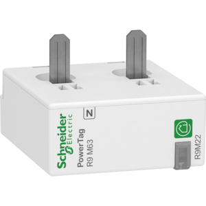 Schneider Electric Schneider Wiser Energy Powertag 1p+0, Nul I Højre Side