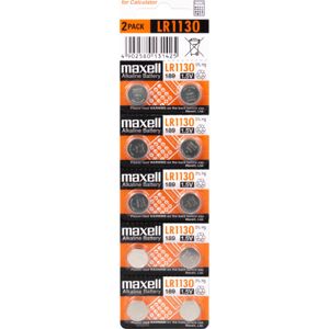 Maxell Lr1130 Alkaline Batterier - 10 Stk LR1130