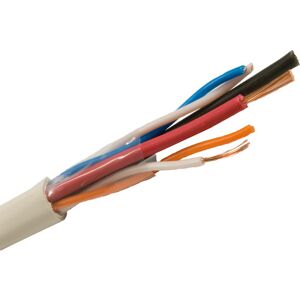 Nexans 100 Meter Signalkabel Flqqbr 2x1,5+2x2x0,5 Hvid, S100