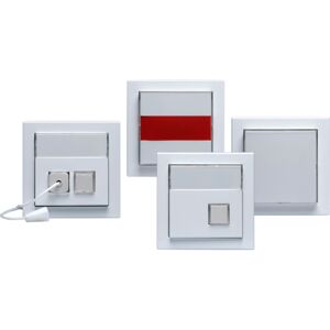 ABB Alarmsæt Handicap Wc Komplet 4x1m Hvid ABB Alarmsæt Handicap Wc Komplet 4x1m Hvid