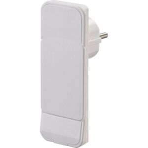 Bachmann 933.009 Kompakt Flad Schuko-stik - Hvid Bachmann 933.009 Kompakt Flad Schuko-stik - Hvid