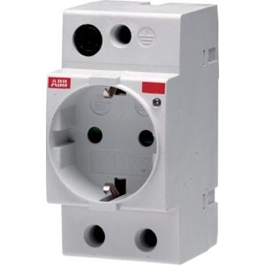ABB 4 Stk Stikdåse Schuko Til Dinskinne M1175 ABB 4 Stk Stikdåse Schuko Til Dinskinne M1175
