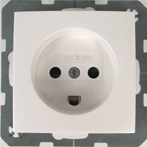 Berker Model 3-polig dansk jordstik - Elektrisk Stikkontakt Berker Model 3-polig dansk jordstik - Elektrisk Stikkontakt