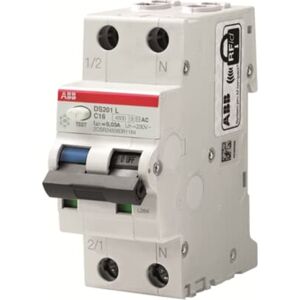 ABB Kombiafbryder Hpfi C 13a 30ma 1p+n, Dsp201 C13 A30 ABB Kombiafbryder Hpfi C 13a 30ma 1p+n, Dsp201 C13 A30