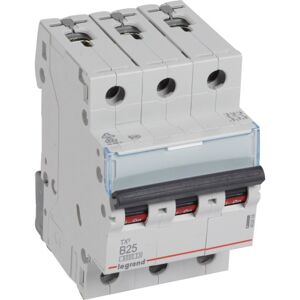 Legrand Tx³ Mcb Automatsikring B25 3p 3m 6/6ka Legrand Tx³ Mcb Automatsikring B25 3p 3m 6/6ka