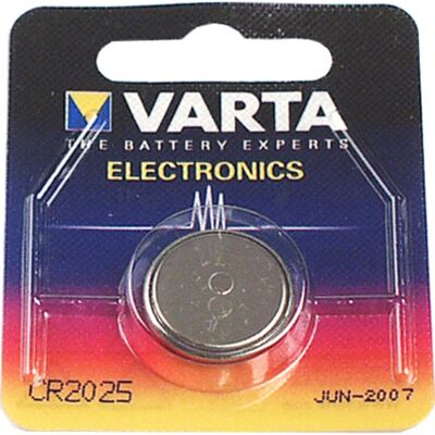 10 Stk Varta Batteri, Electronics Cr2025, 3 V, 1 Stk. CR2025 10 Stk Varta Batteri, Electronics Cr2025, 3 V, 1 Stk. CR2025