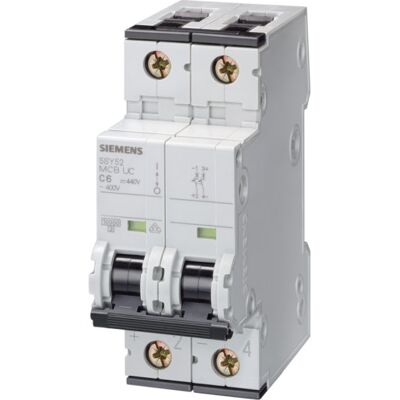 Siemens Automat - 20A, Type C, DIN-skinne Siemens Automat - 20A, Type C, DIN-skinne
