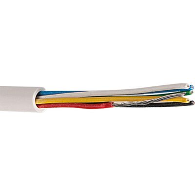 Nexans 100 Meter Alarmkabel Ptr-F 4x0,22 Hvid R100 (Fqqxb) Nexans 100 Meter Alarmkabel Ptr-F 4x0,22 Hvid R100 (Fqqxb)