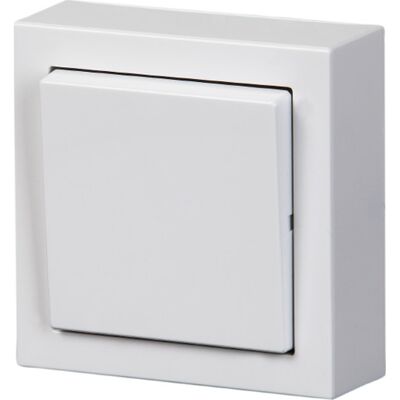 ABB Trykkontakt 1p Komplet Udvendig 10a Hvid ABB Trykkontakt 1p Komplet Udvendig 10a Hvid