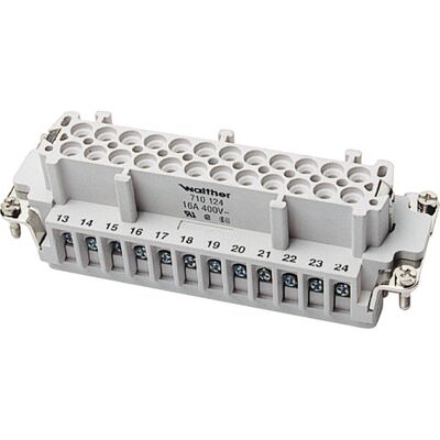 Walther Werke B24 24-polet stik - Elektronisk Komponent Walther Werke B24 24-polet stik - Elektronisk Komponent