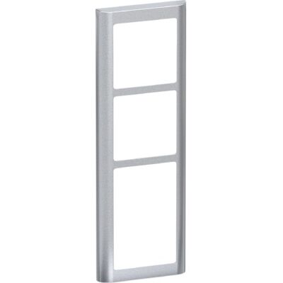 Lauritz Knudsen Lk Fuga Soft 63 Ramme, 3,5 Modul, Metallic 63.0 mm x 190.0 mm steel metallic stainless steel Lauritz Knudsen Lk Fuga Soft 63 Ramme, 3,5 Modul, Metallic 63.0 mm x 190.0 mm steel metallic stainless steel