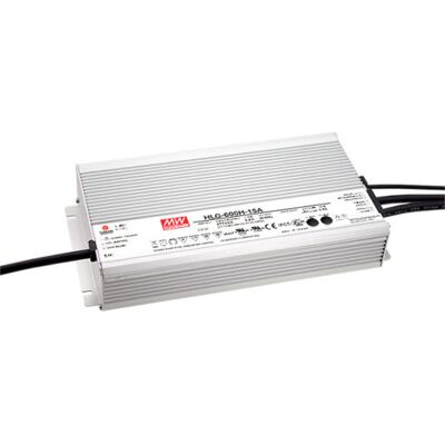 Mean Well Led Driver Hlg-600h-24b, 24vdc 25a 600w, Ip67 Mean Well Led Driver Hlg-600h-24b, 24vdc 25a 600w, Ip67