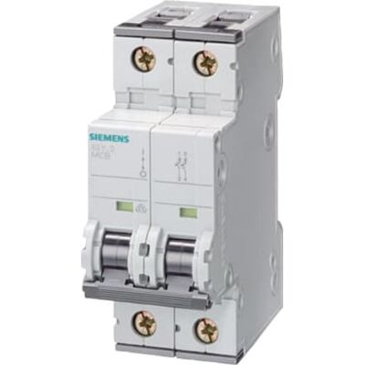 Siemens SENTRON Automatsikring - 6A, DIN skinne montering Siemens SENTRON Automatsikring - 6A, DIN skinne montering