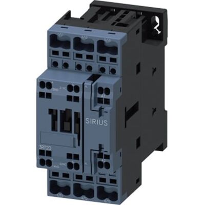 Siemens Kontaktor 3RT2 - 3-pol, 11kW - Kraftrelæ Siemens Kontaktor 3RT2 - 3-pol, 11kW - Kraftrelæ