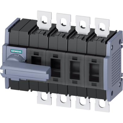 Siemens 3KD36420NE100 - 4-polet afbryder, 200A, Grå Siemens 3KD36420NE100 - 4-polet afbryder, 200A, Grå