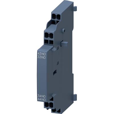 Siemens 3RV2901-2B Hjælpeskifter - Sidemonteret hjælpeskifter til 3RV2 afbrydere Siemens 3RV2901-2B Hjælpeskifter - Sidemonteret hjælpeskifter til 3RV2 afbrydere