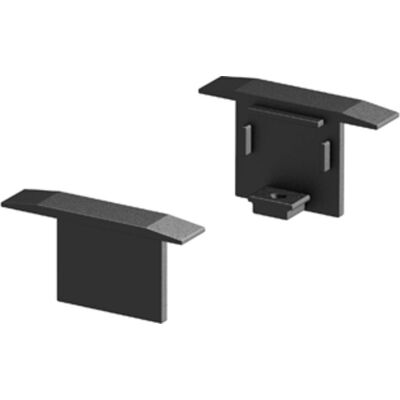SLV GRAZIA 10 Endestykke - Indbygget profil - Sort - Aluminium SLV GRAZIA 10 Endestykke - Indbygget profil - Sort - Aluminium