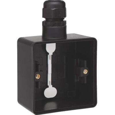 Niko 8 Stk Underlag 1-Modul, 1x M20, Ip55, Sort Niko 8 Stk Underlag 1-Modul, 1x M20, Ip55, Sort