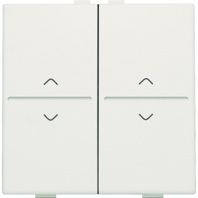 Niko Tangent Med Pil Symboler Til 4-Tryk, White Niko Tangent Med Pil Symboler Til 4-Tryk, White