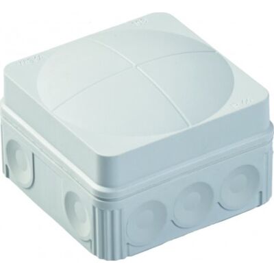 Wiska 10 Stk Forgreningsdåse Combi 108, 76x76x51, Ip66, Hvid Hvid Wiska 10 Stk Forgreningsdåse Combi 108, 76x76x51, Ip66, Hvid Hvid
