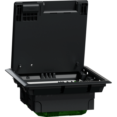 Schneider Electric Unica Gulvboks-M 4 Modul Plast Schneider Electric Unica Gulvboks-M 4 Modul Plast