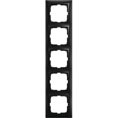 ABB 10 Stk Basic55 Ramme 5 Moduler Mat Sort 2515-77-507 ABB 10 Stk Basic55 Ramme 5 Moduler Mat Sort 2515-77-507
