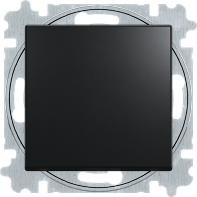 ABB 10 Stk Basic55 Afbryder Krydsning Mat Sort 3521b-A0734577 Sort ABB 10 Stk Basic55 Afbryder Krydsning Mat Sort 3521b-A0734577 Sort