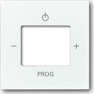 ABB 10 Stk Basic55 Afdækning Til Radio Blank Hvid ABB 10 Stk Basic55 Afdækning Til Radio Blank Hvid