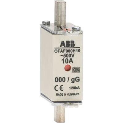 ABB Sikring OFAF000H16 - 16A, 500V, DIN IEC 60269-1-2 - Sikring ABB Sikring OFAF000H16 - 16A, 500V, DIN IEC 60269-1-2 - Sikring