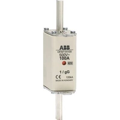 ABB Sikring - Model OFAF1H200 - 200A, 500V, DIN IEC 60269-1-2 - Sikring ABB Sikring - Model OFAF1H200 - 200A, 500V, DIN IEC 60269-1-2 - Sikring