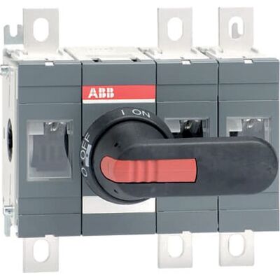 ABB Aflukter OT400E12P - 400A, 3-polig, IP65 - Aflukter ABB Aflukter OT400E12P - 400A, 3-polig, IP65 - Aflukter