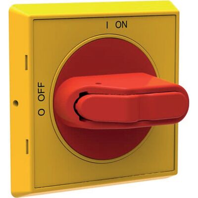ABB OHYS2RJ - Håndtag - Rødt - Egnet til lastbrydere - Dørmontering ABB OHYS2RJ - Håndtag - Rødt - Egnet til lastbrydere - Dørmontering