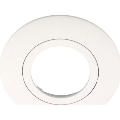 Nordtronic Front Til Low Profile Flexible G2 Ø83 Rund/mat Hvid, Inde/ude Hvid Aluminium Nordtronic Front Til Low Profile Flexible G2 Ø83 Rund/mat Hvid, Inde/ude Hvid Aluminium